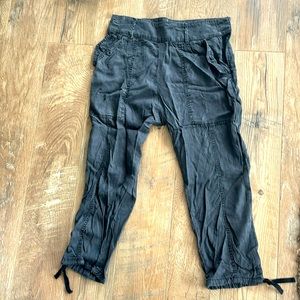 Anthropologie high waisted capris